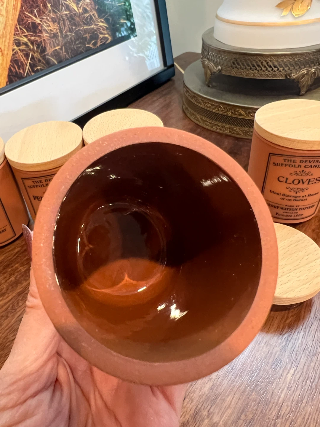 Vintage Henry Watson Terracotta Spice Jars - photo 5