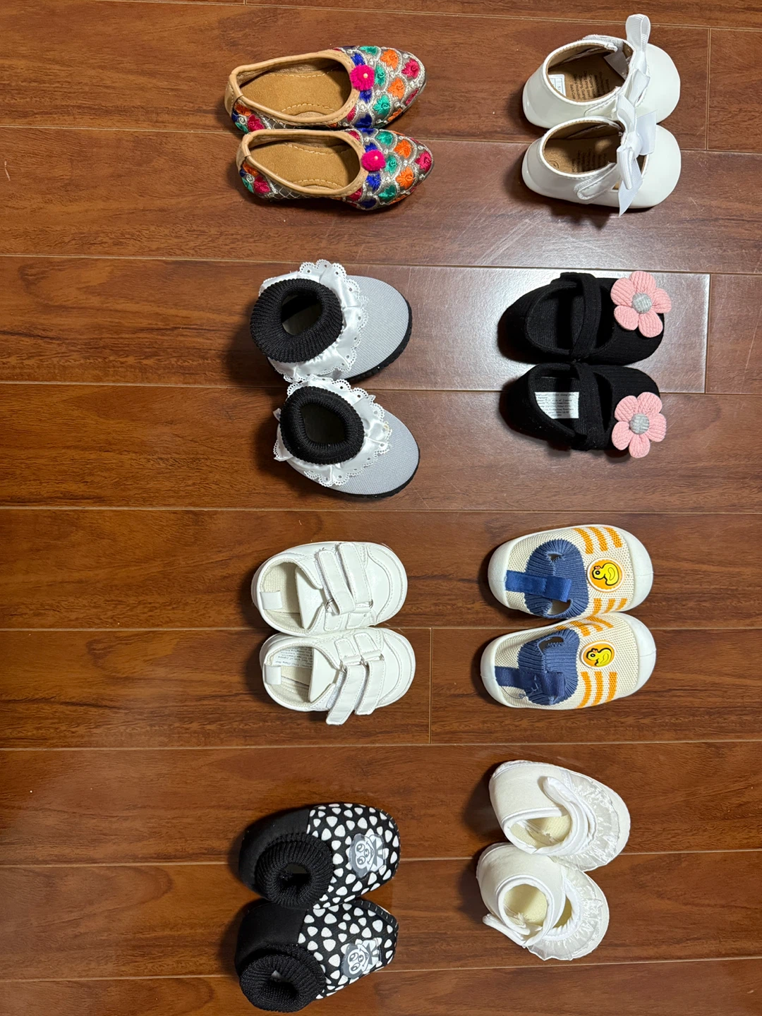 Assorted Baby Shoes Size 0-6 Months