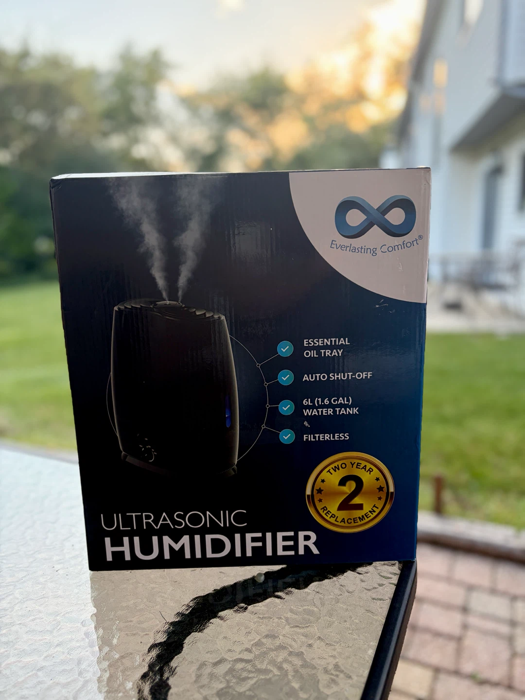 Everlasting Comfort Ultrasonic Humidifier