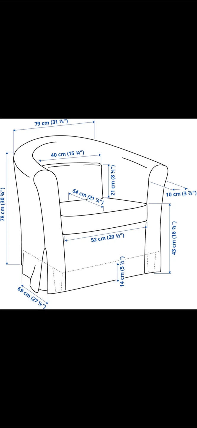 IKEA Tullsta Armchair - photo 4