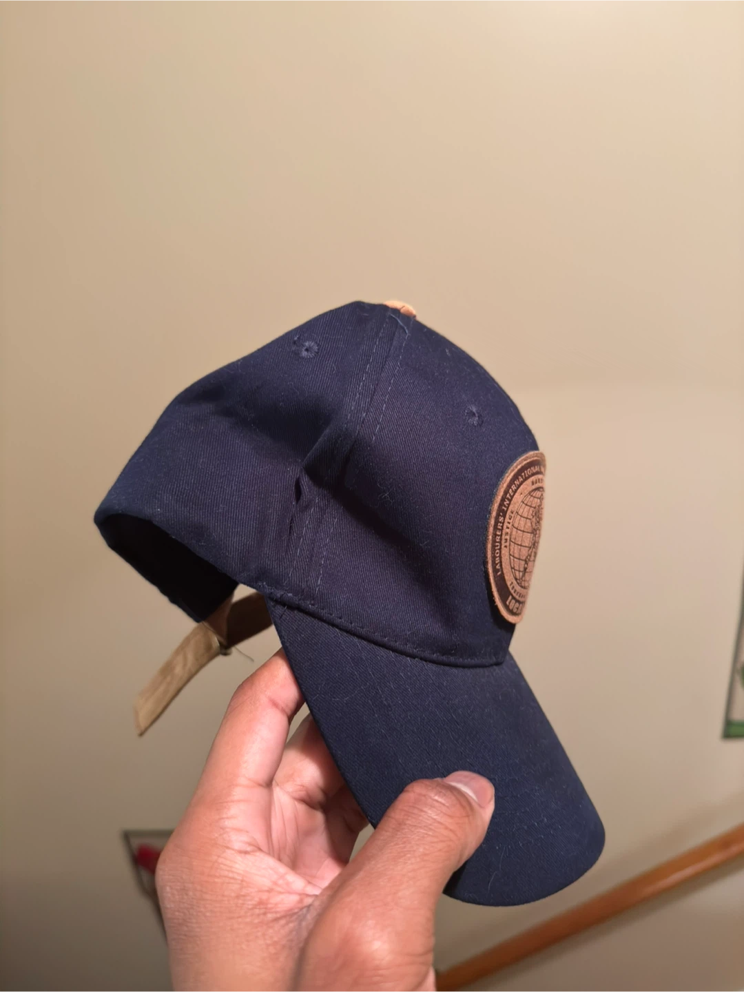 LIUNA Local 183 Trucker Hat – Navy – Like New - photo 2