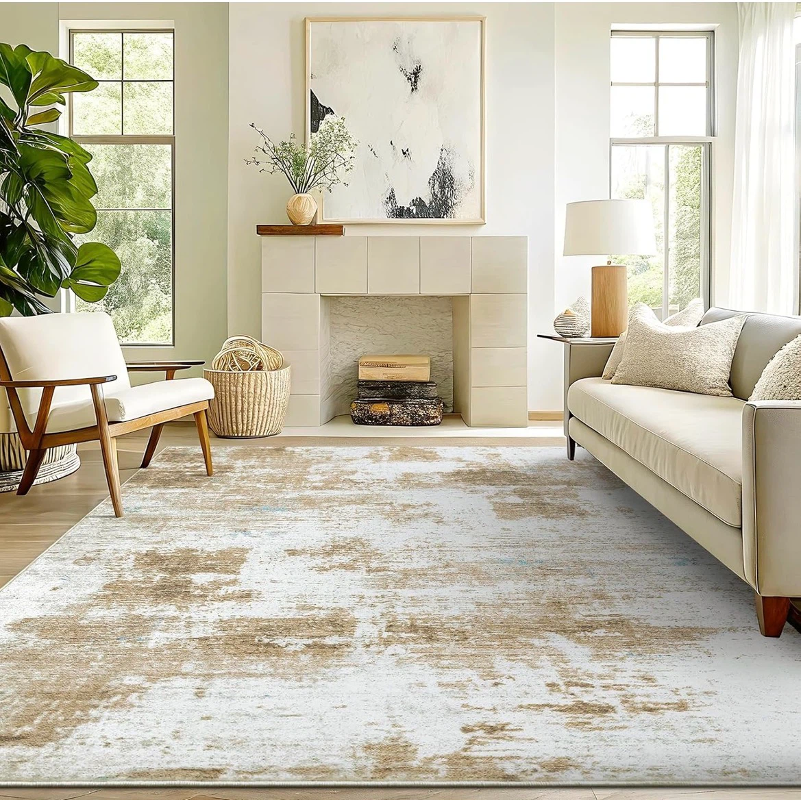 Machine Washable Area Rug with Soft Surface - photo 2