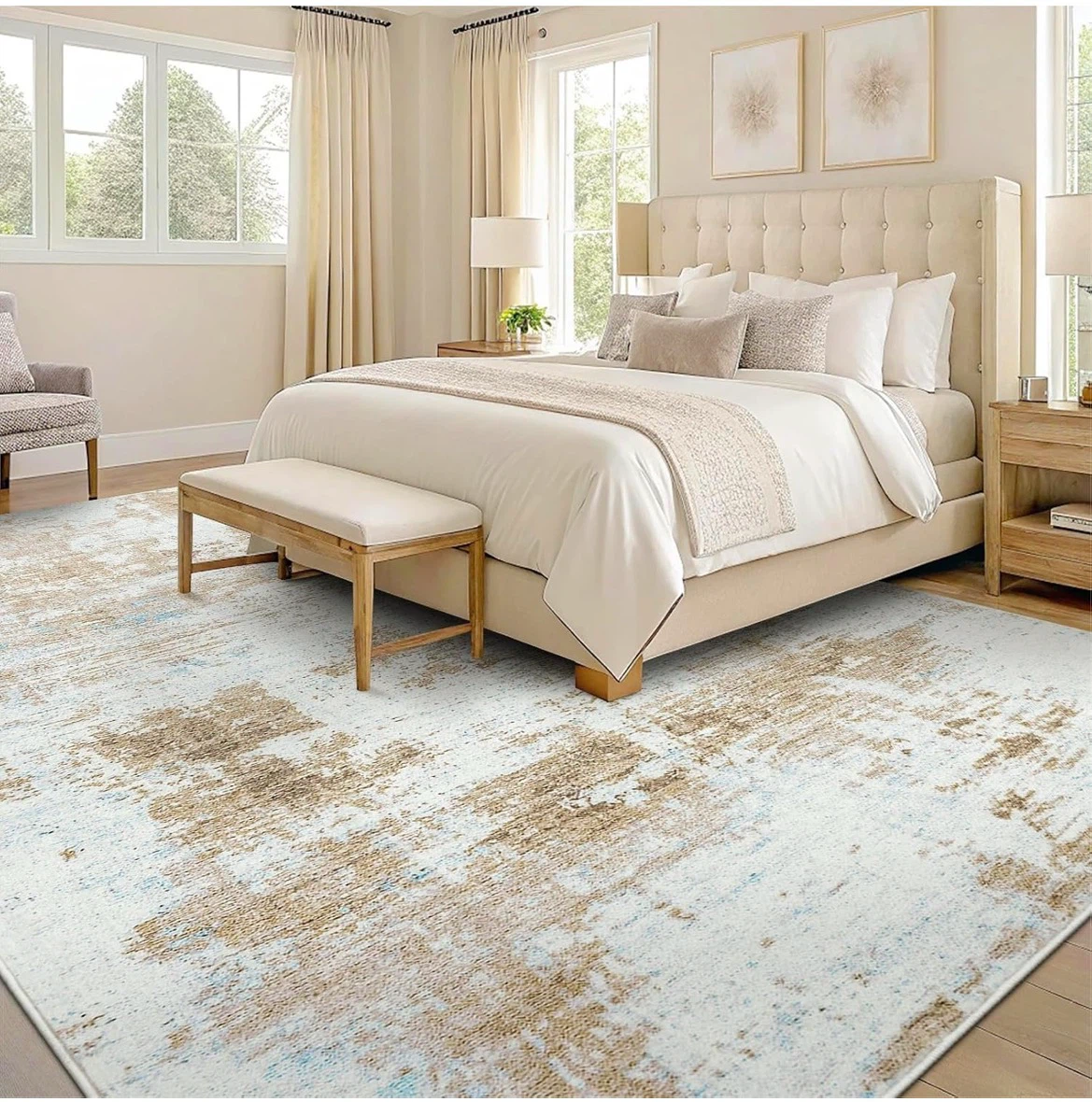Machine Washable Area Rug with Soft Surface - photo 3