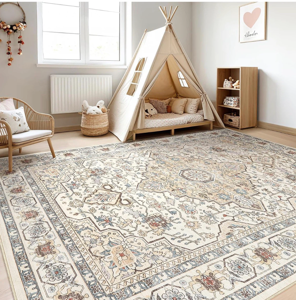 Soft Cozy Faux Wool Area Rug - photo 4