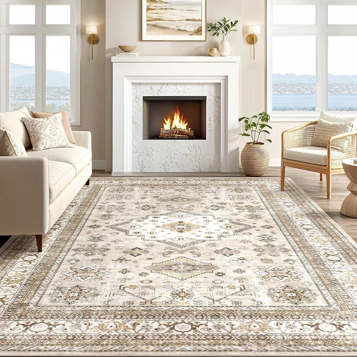 8x10 Machine Washable Area Rug - photo 4