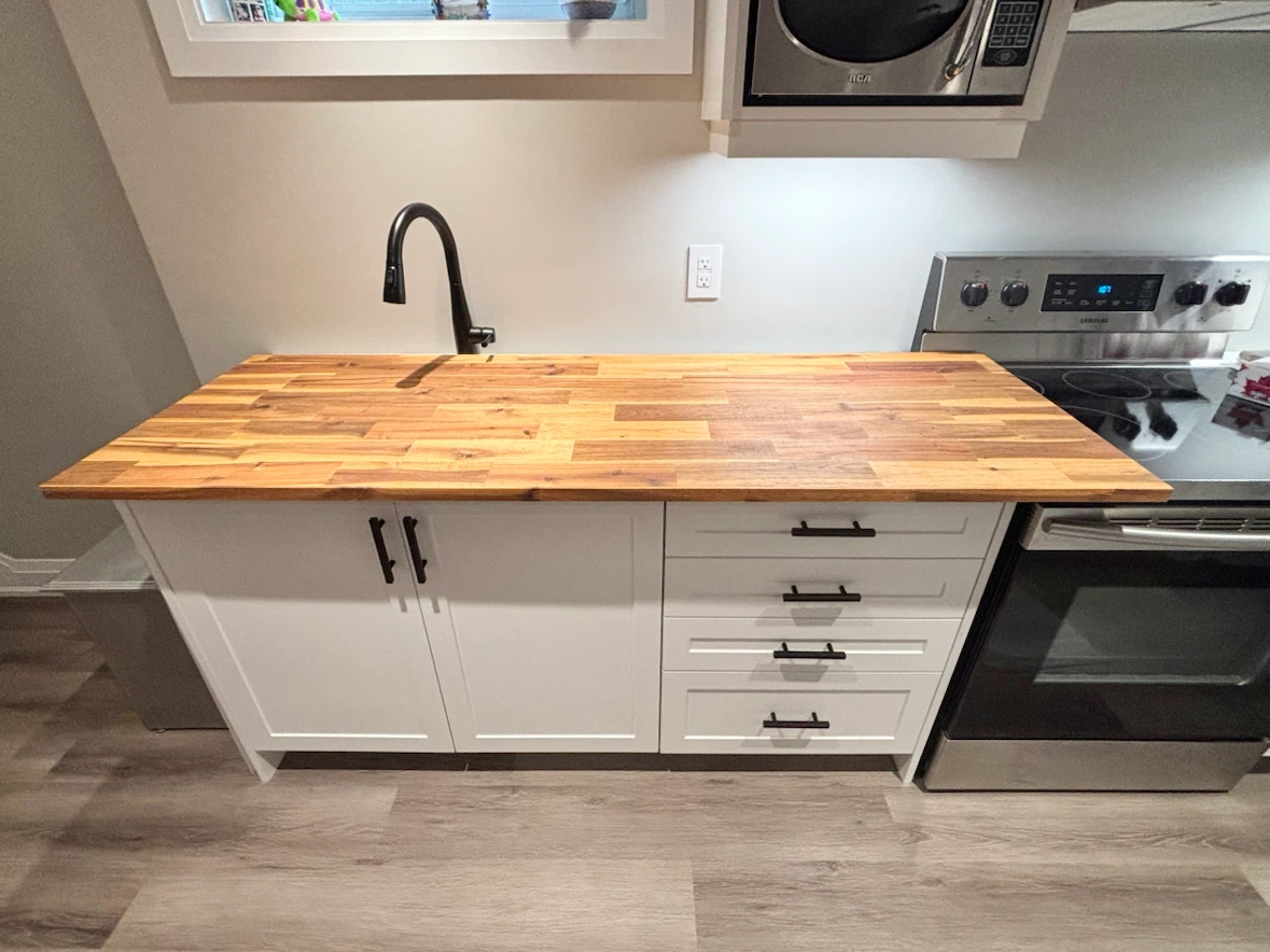 Wood Countertop , table top , workshop table top