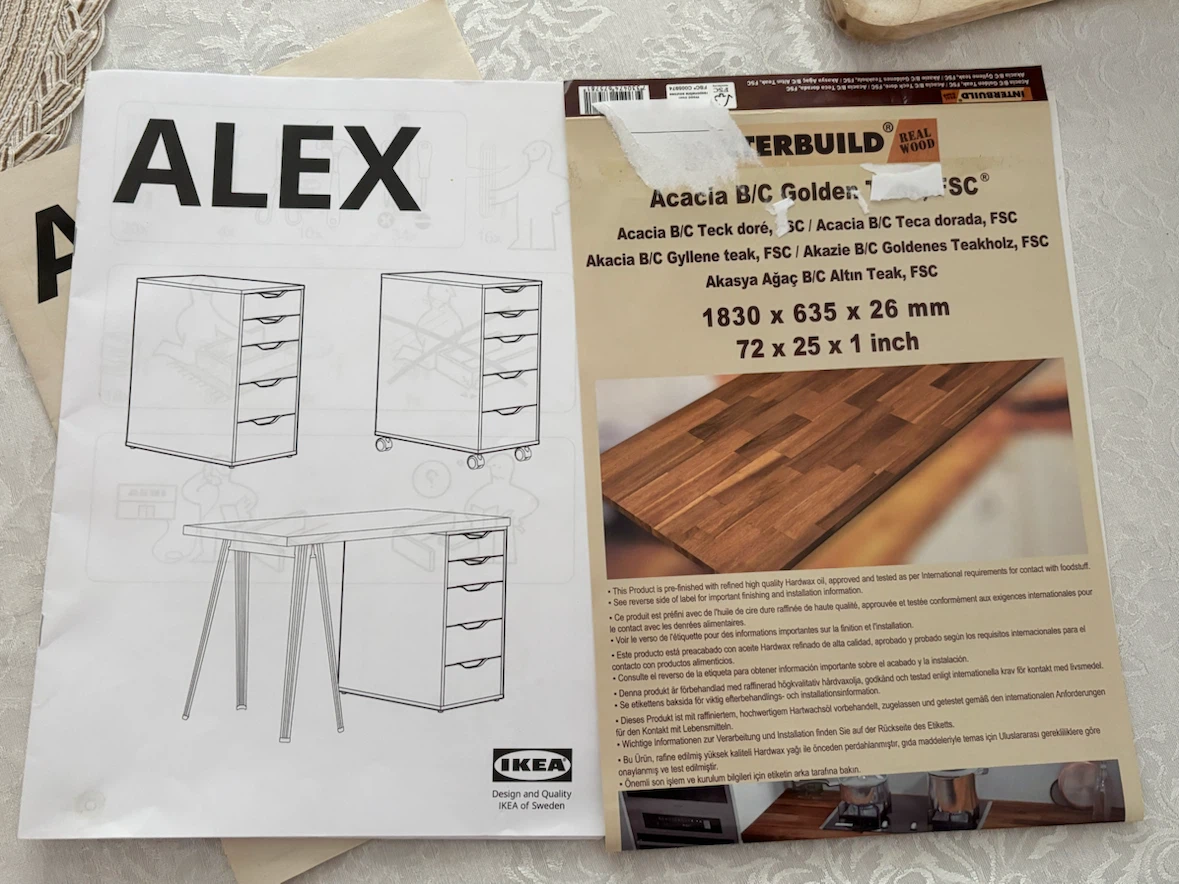 Wood Countertop , table top , workshop table top - photo 4