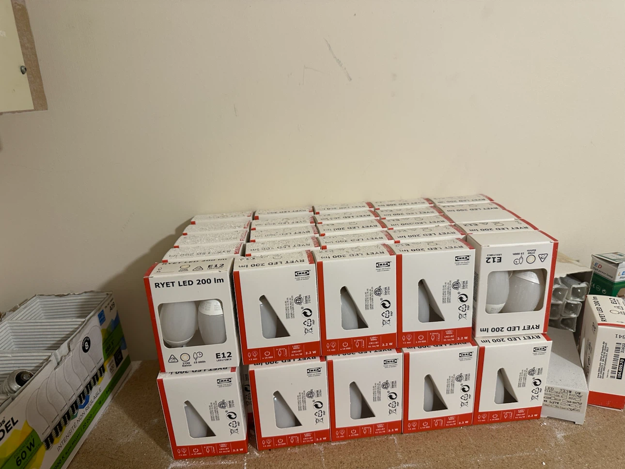 66 IKEA RYET LED 200lm E12 Light Bulbs (2 Pack) - photo 4