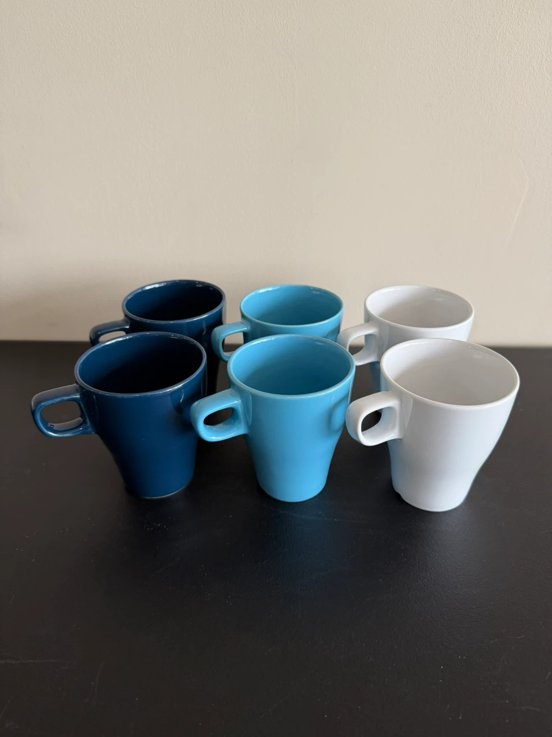 Set of 6 IKEA Mugs