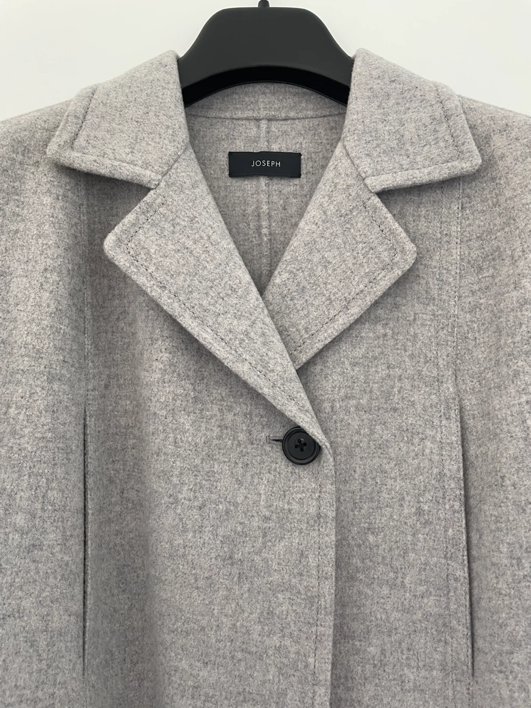 JOSEPH Grey Wool/Cashmere Coat - photo 3