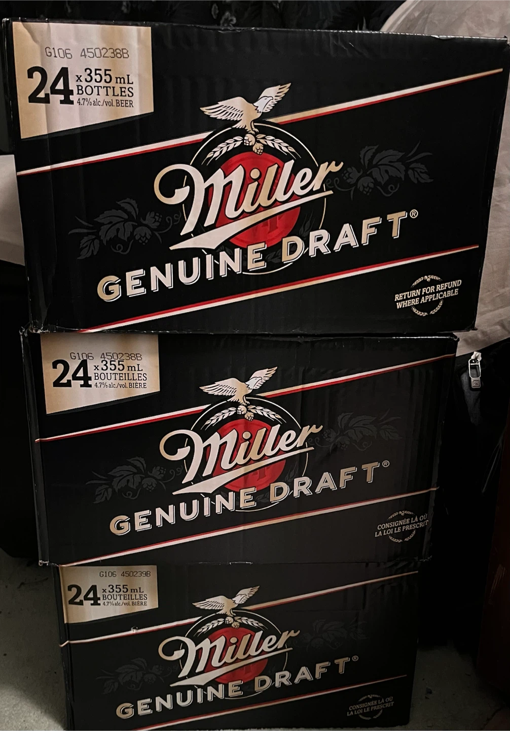 MGD beer 24x 355ml