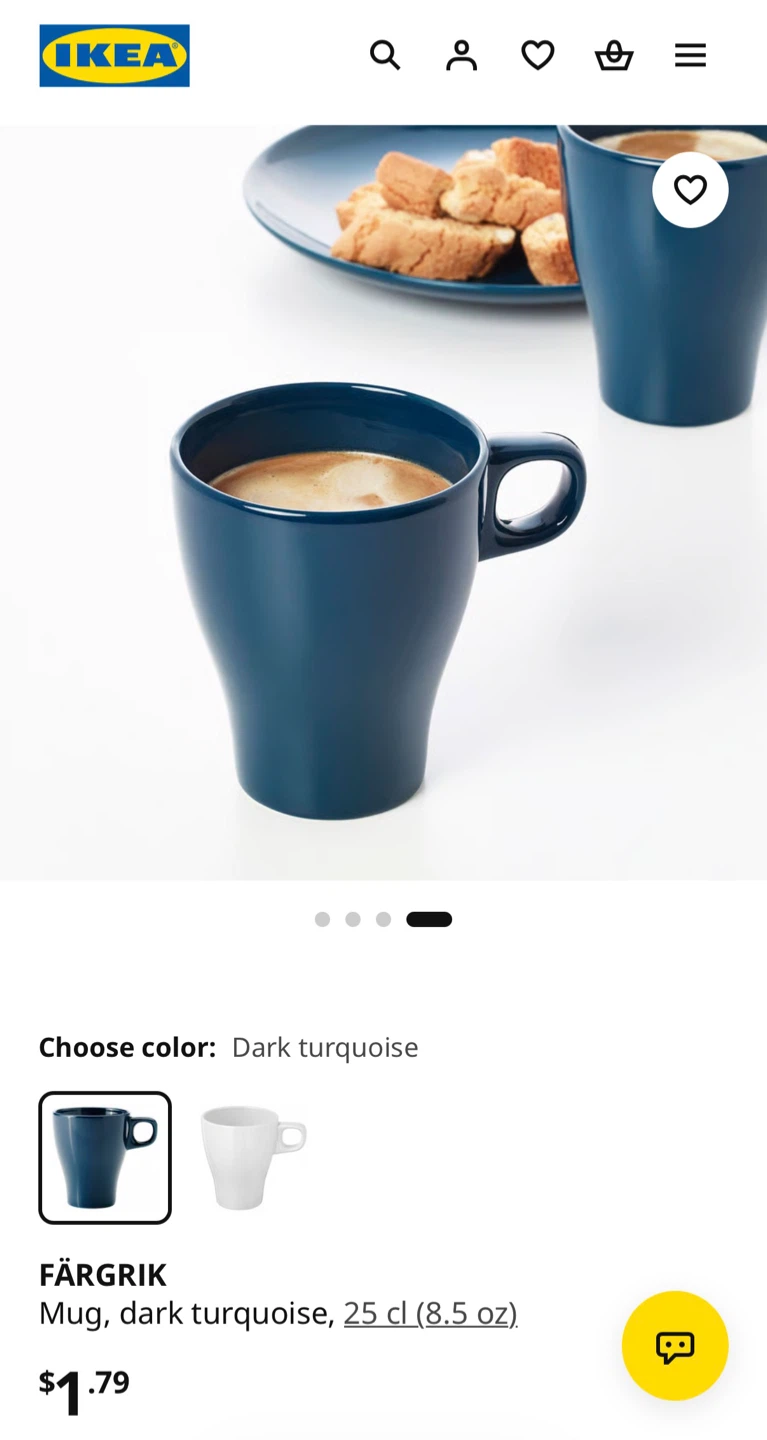 Set of 6 IKEA Mugs - photo 5