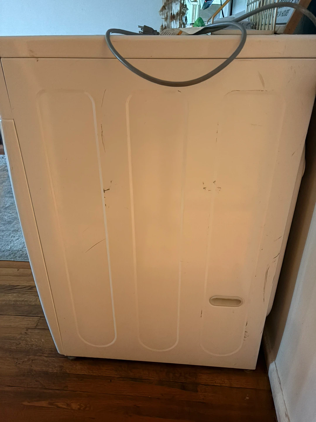 LG White Electric Washer and Dryer - photo 4