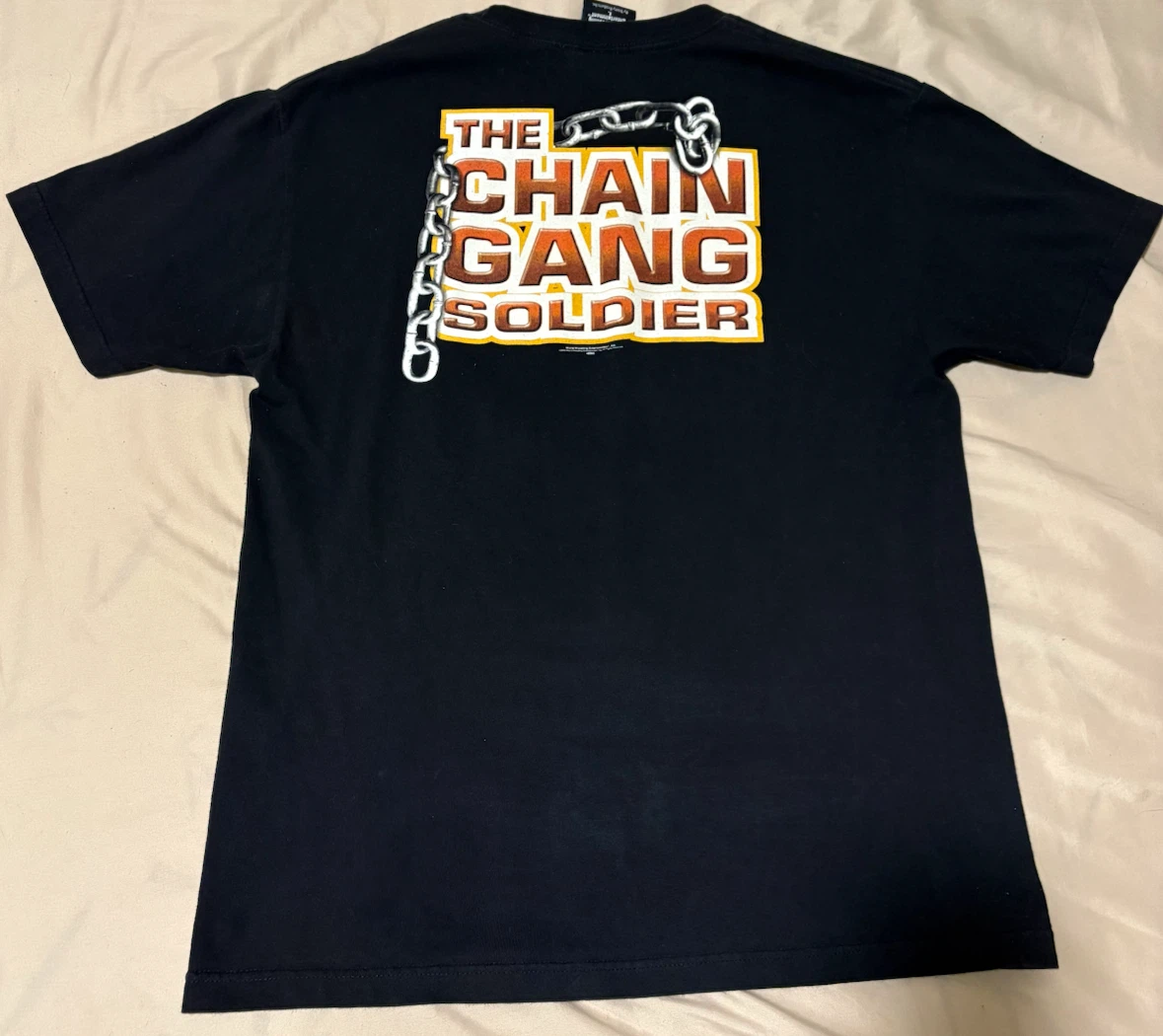 Vintage 2005 WWE John Cena Chain Gang Soldier Mens Size Large - photo 2