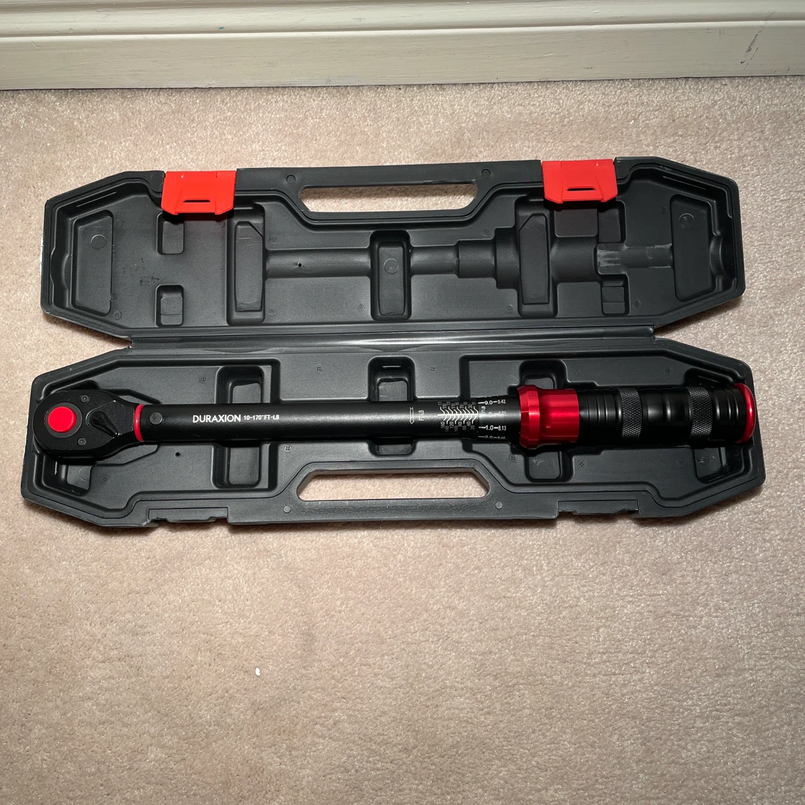 BRAND NEW! Duraxion 1/2-Inch Drive Torque Wrench 10-170ft.lb - photo 5