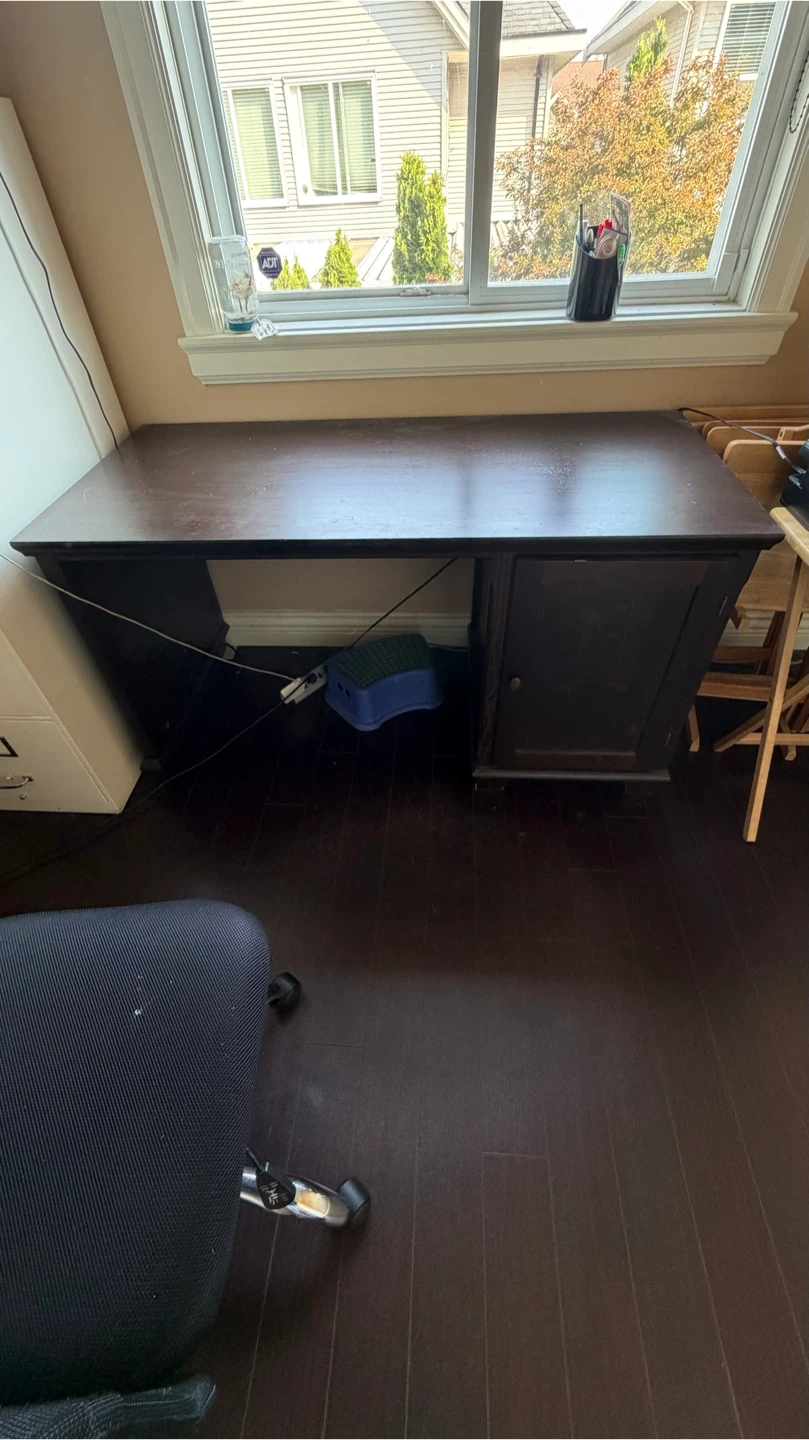 IKEA solid wood desk