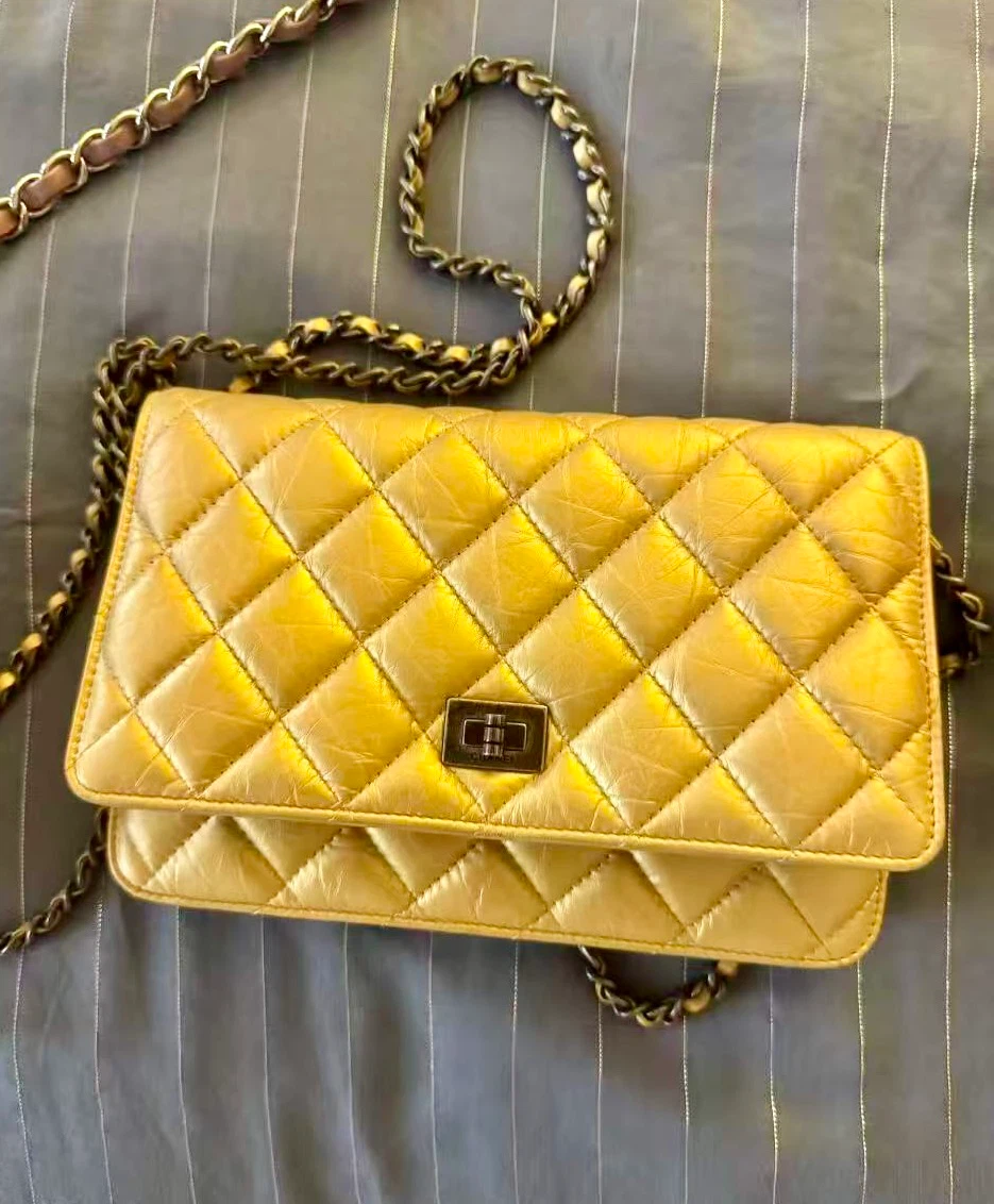 Chanel 2.55 wallet on chain