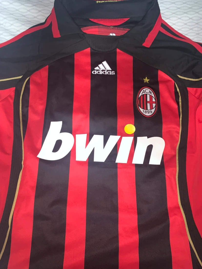 AC Milan Kaka #22 Long Sleeve Soccer Jersey - photo 2
