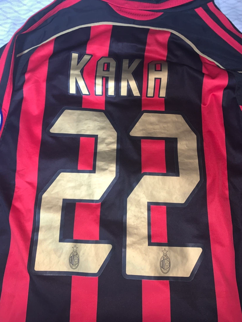 AC Milan Kaka #22 Long Sleeve Soccer Jersey - photo 4