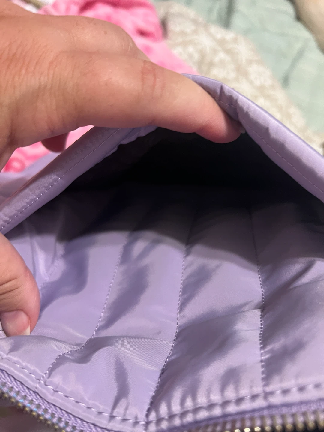 Steve Madden Lavender Quilted Backpack - photo 3