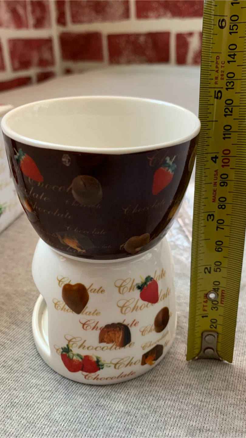 Small Stokes Chocolate Fondue Set - photo 3