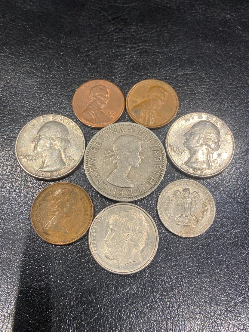 Assorted International Collectible Coins