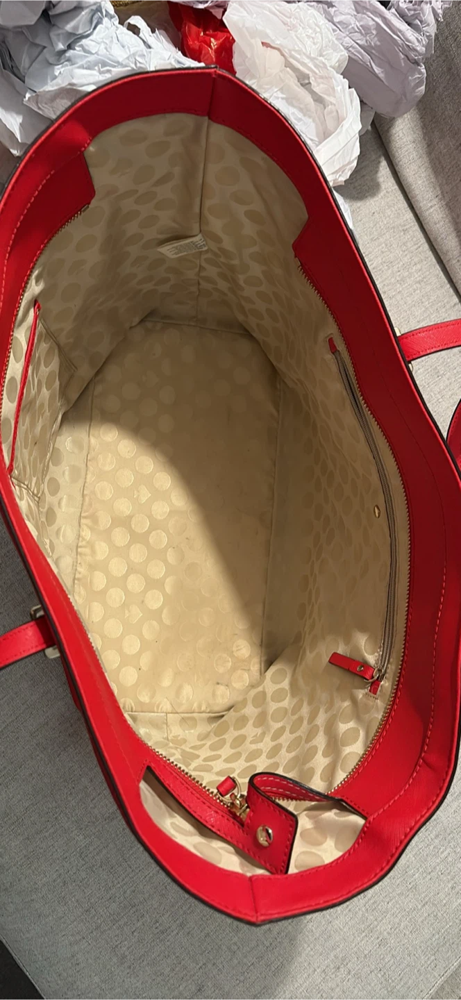 Kate Spade Red Tote Bag - photo 3