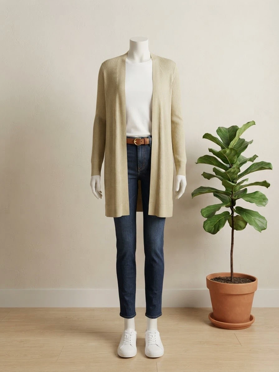 LOFT Women's Long Cardigan