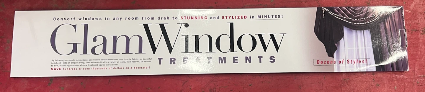 Glam Window Treatments DIY Kit - photo 3
