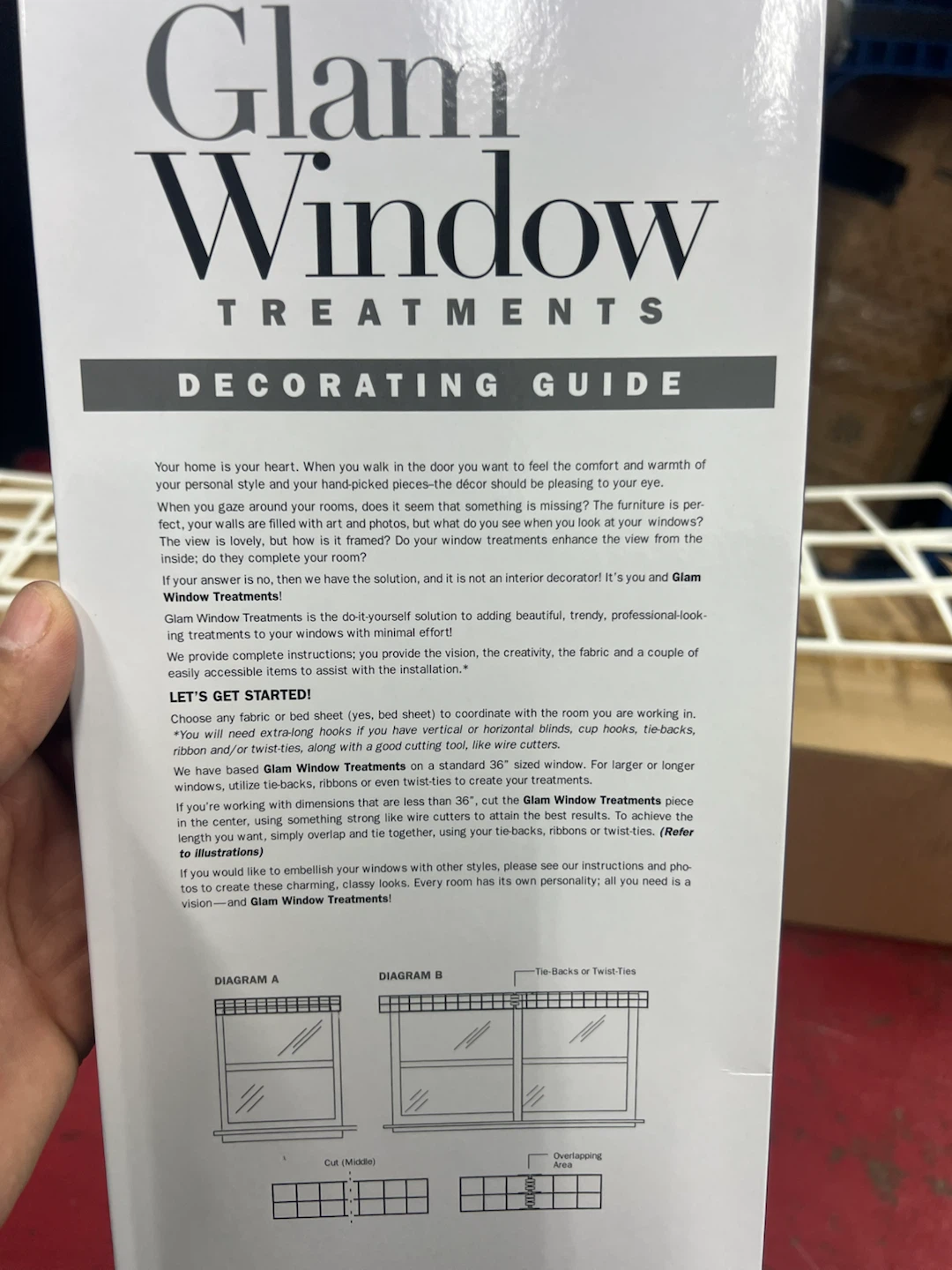 Glam Window Treatments DIY Kit - photo 4