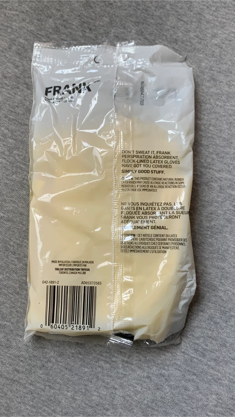 Frank Flock-Lined Latex Gloves - Medium - photo 2