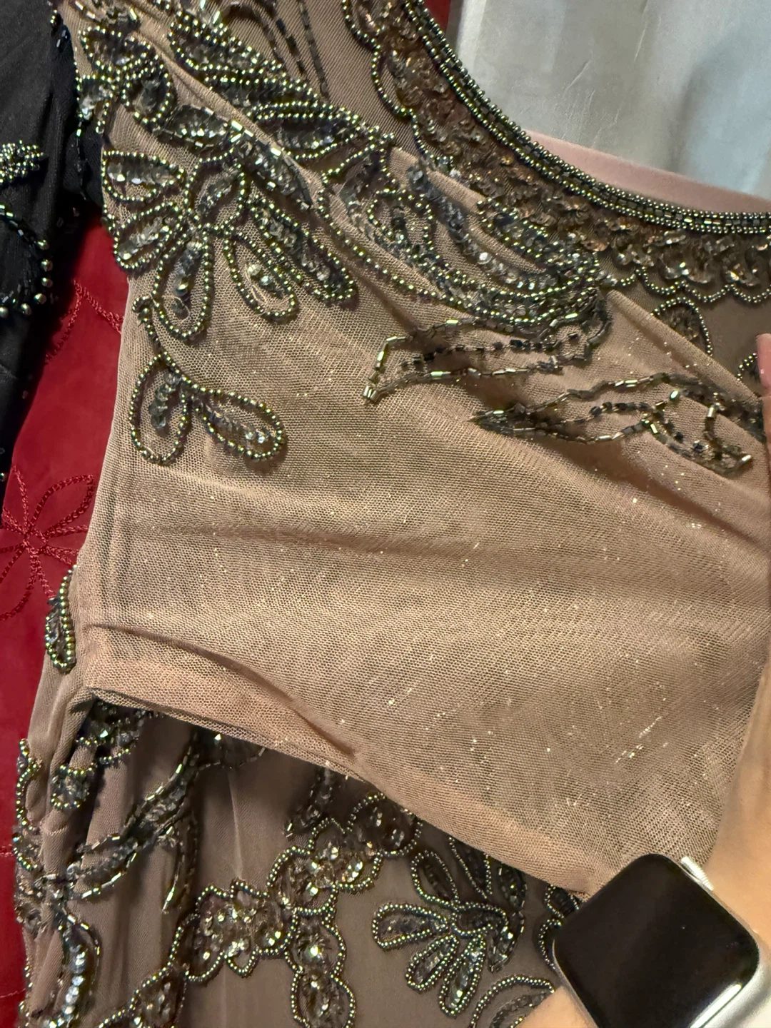 Prelude Beaded Dress Size 10 - photo 4