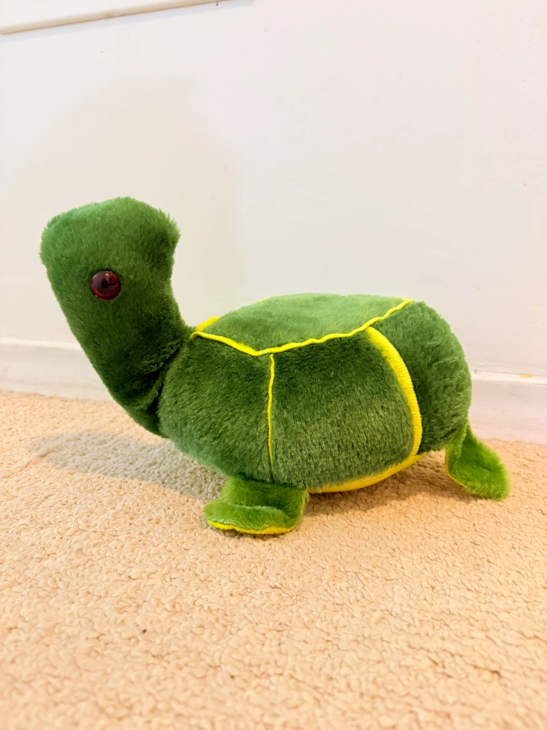 Green Plush Turtle Stuffed Toy