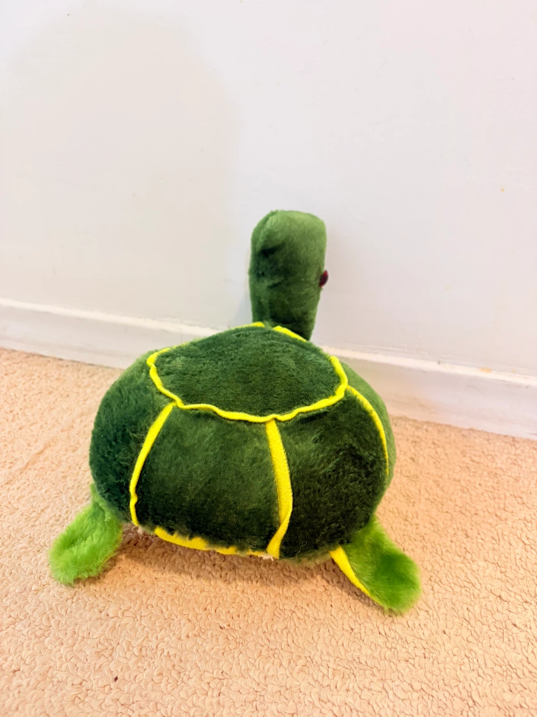 Green Plush Turtle Stuffed Toy - photo 2