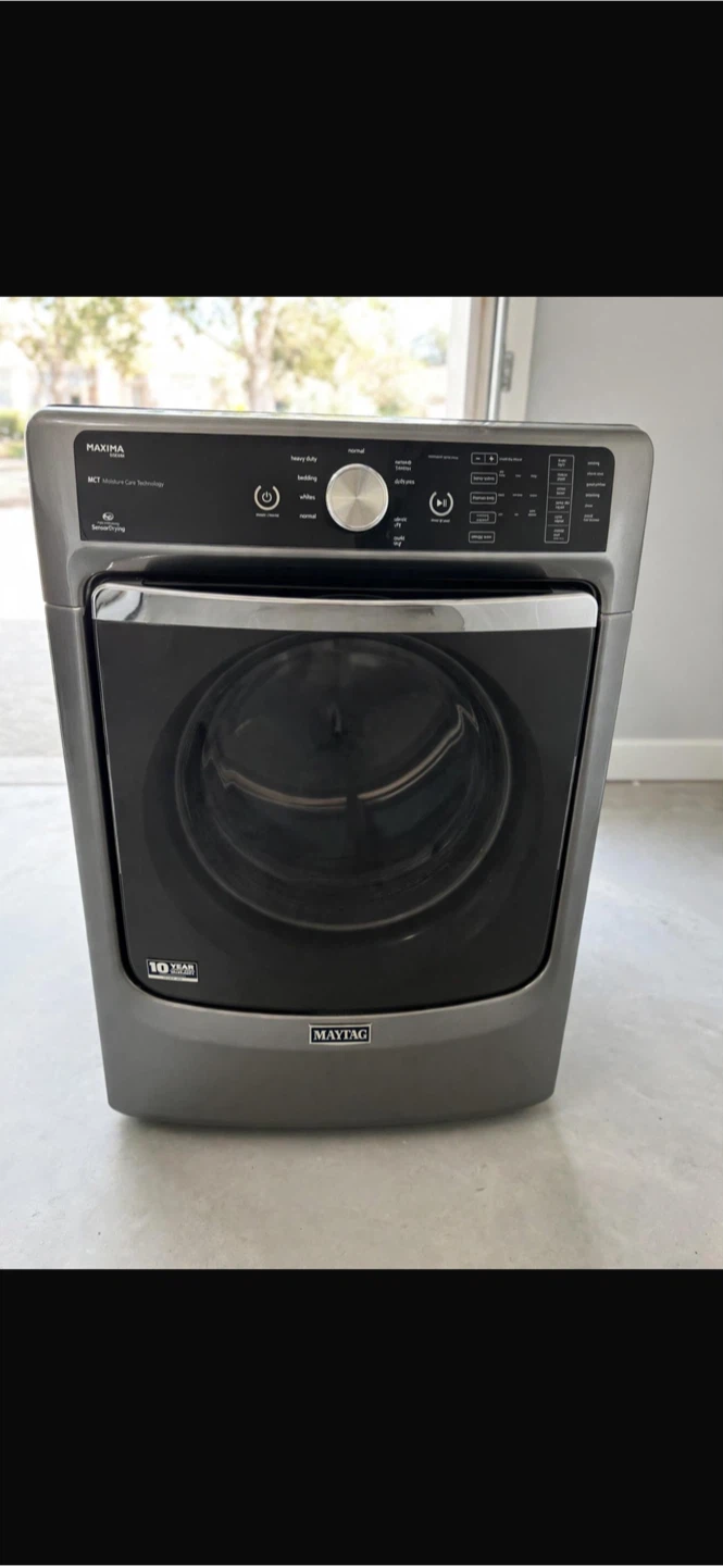 Maytag Maxima Steam Front Load Dryer and Washer set - photo 2