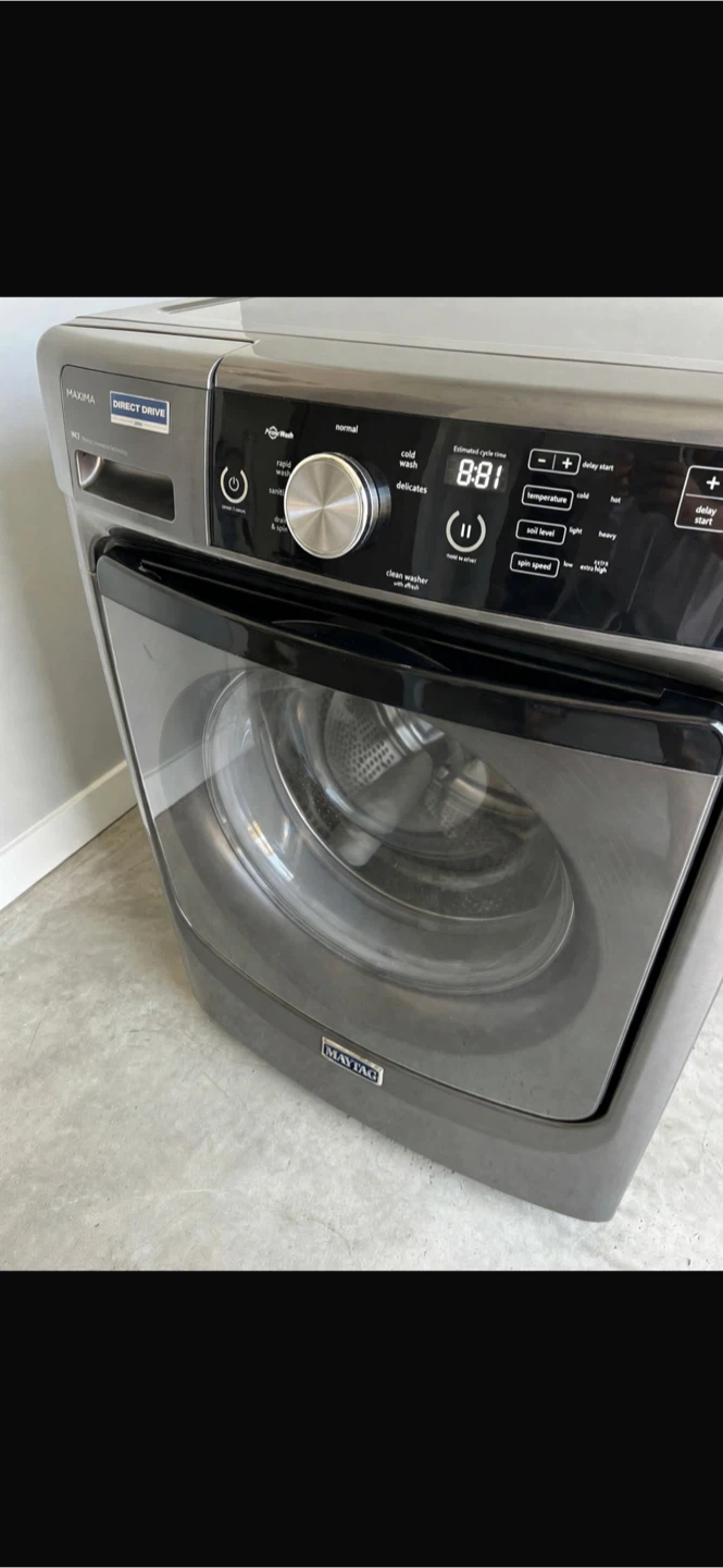 Maytag Maxima Steam Front Load Dryer and Washer set - photo 4