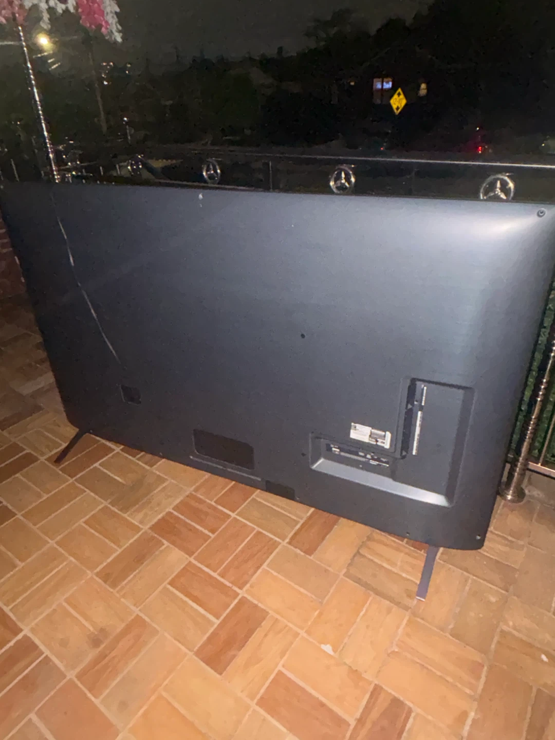 Large Flat Screen Television