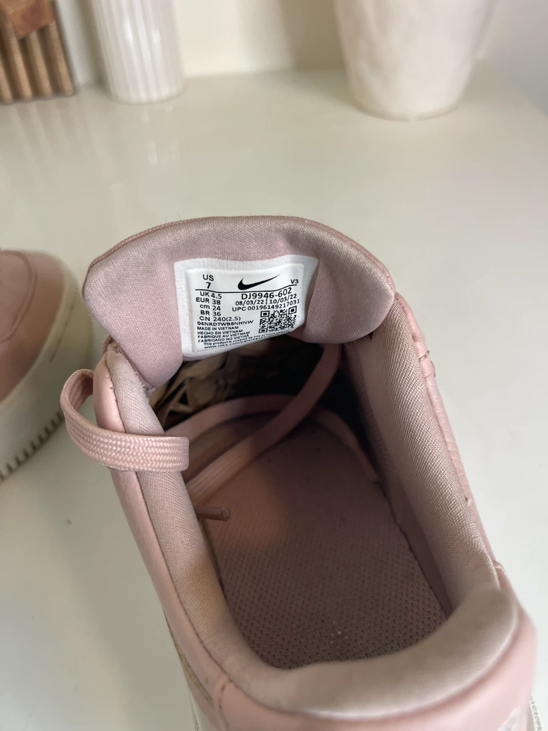 Nike Air Force 1 Sage Low Pink - photo 4