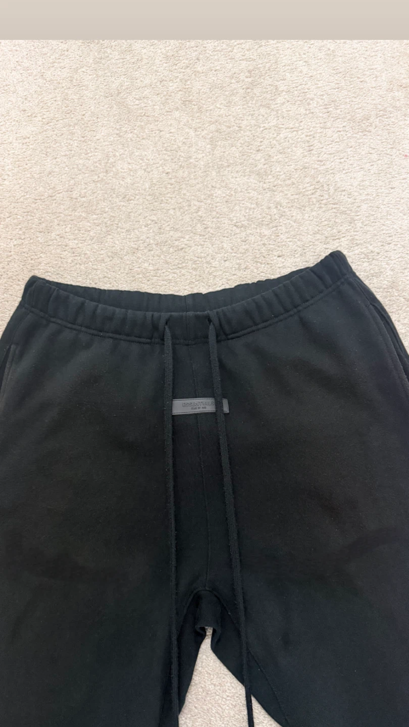 Essentials Fear of God Sweatpants Black - photo 5