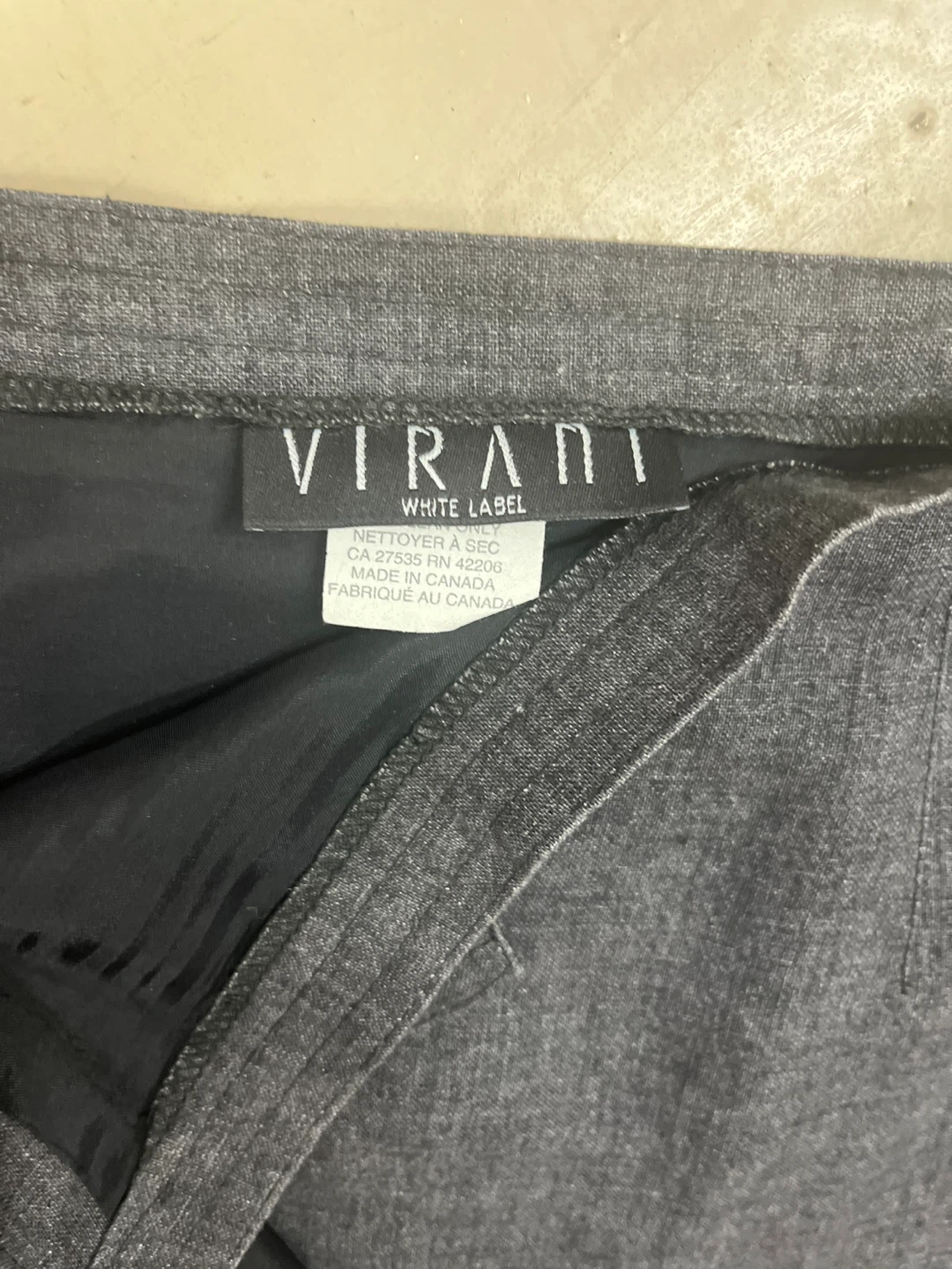 Vintage Virani White Label Wrap Skirt - photo 3