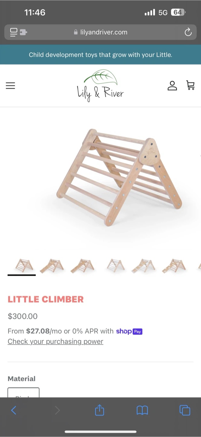 Lily & River Little Climber