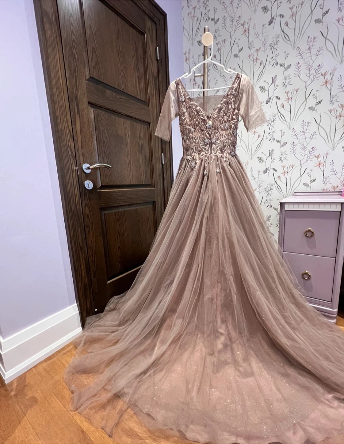 Beaded Tulle Dress - photo 3