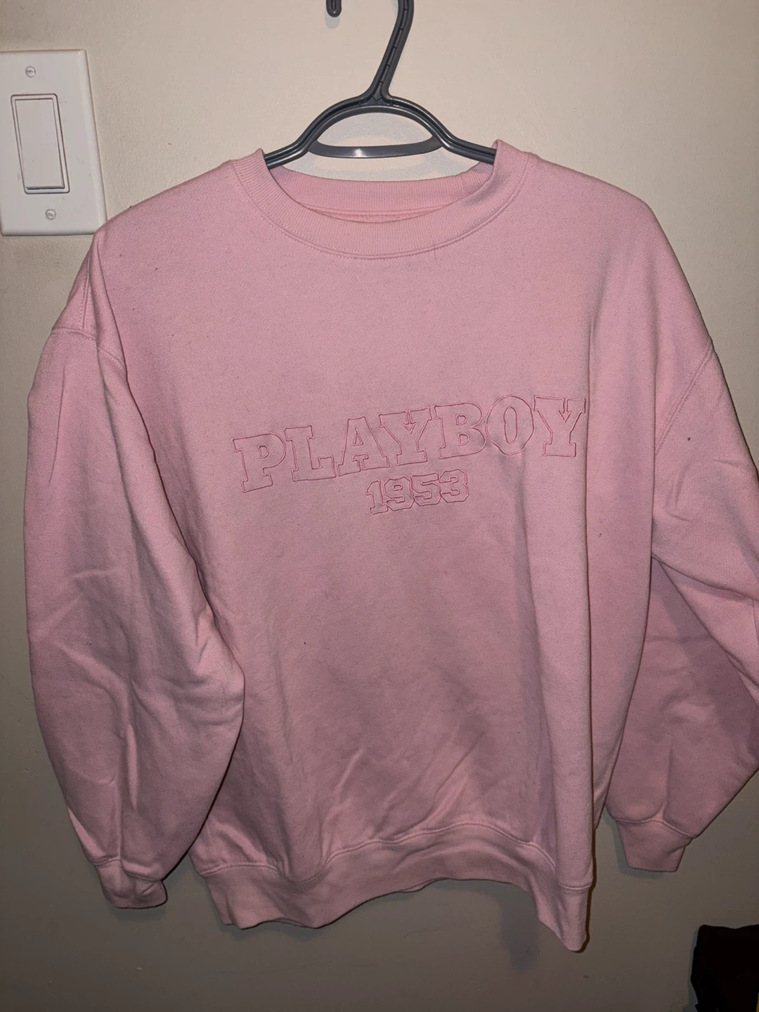 Pink Playboy Crewneck Sweatshirt