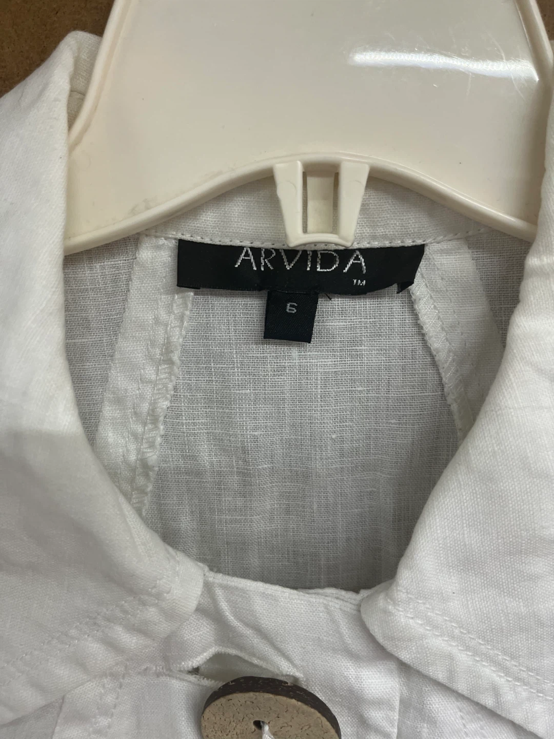 Arvida White Linen Jacket - photo 4