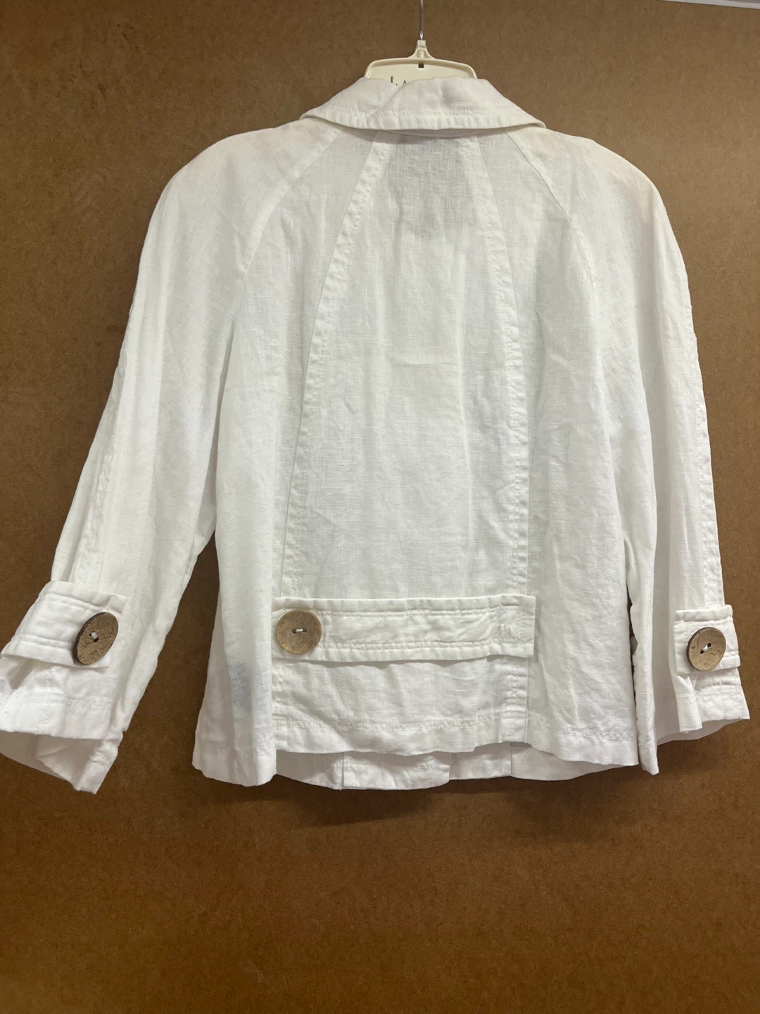 Arvida White Linen Jacket - photo 5