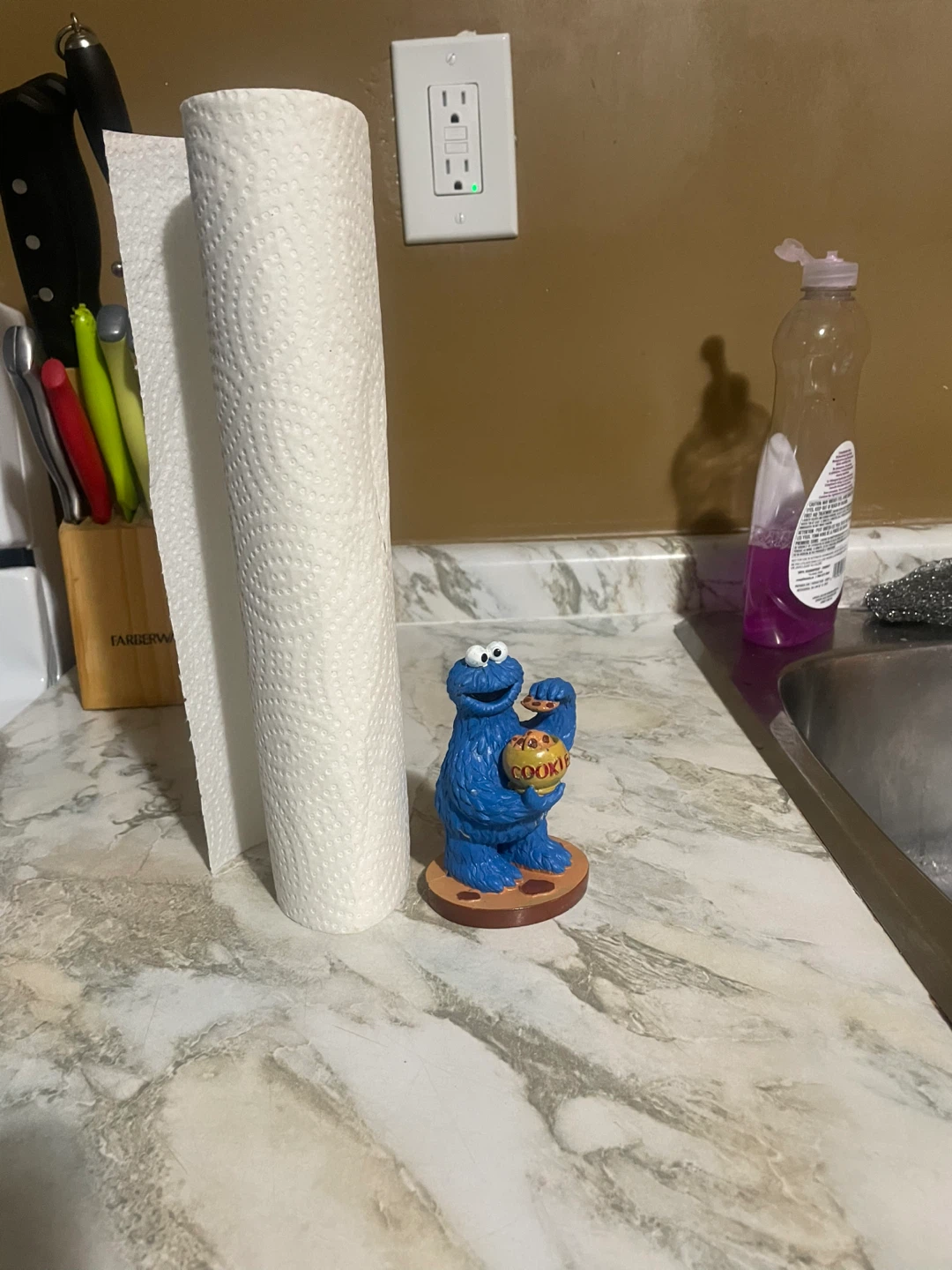 Sesame Street Cookie Monster Figurine - photo 3