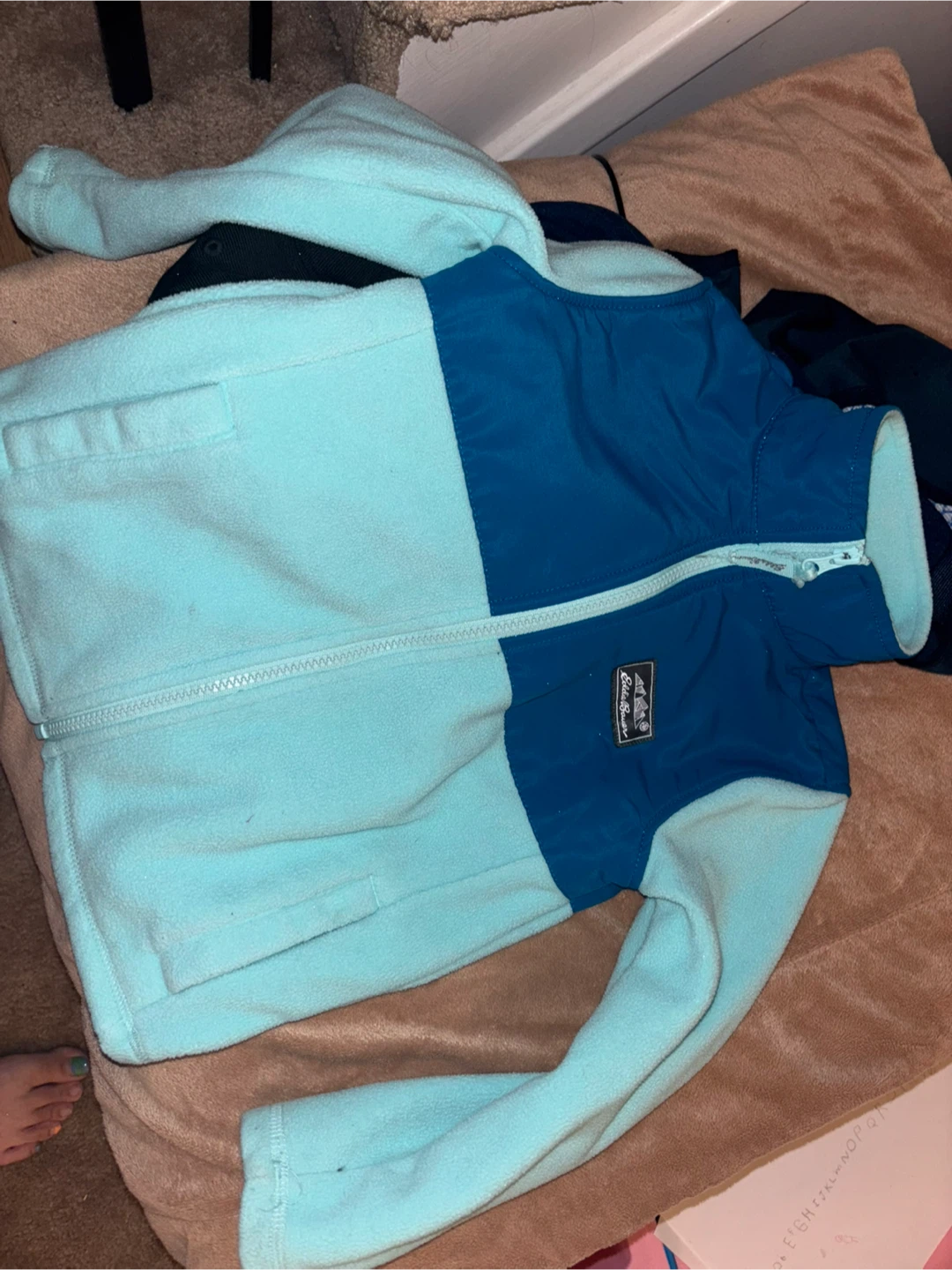 Eddie Bauer kids' fleece jacket