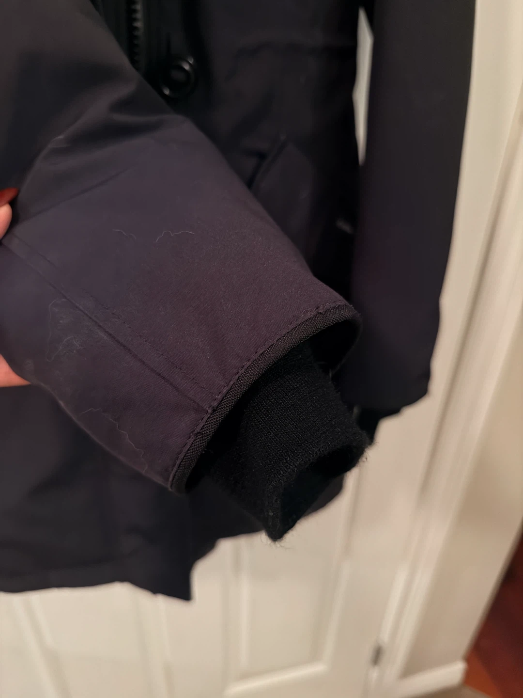 Pristine Canada Goose Rossclair Parka Navy - photo 2