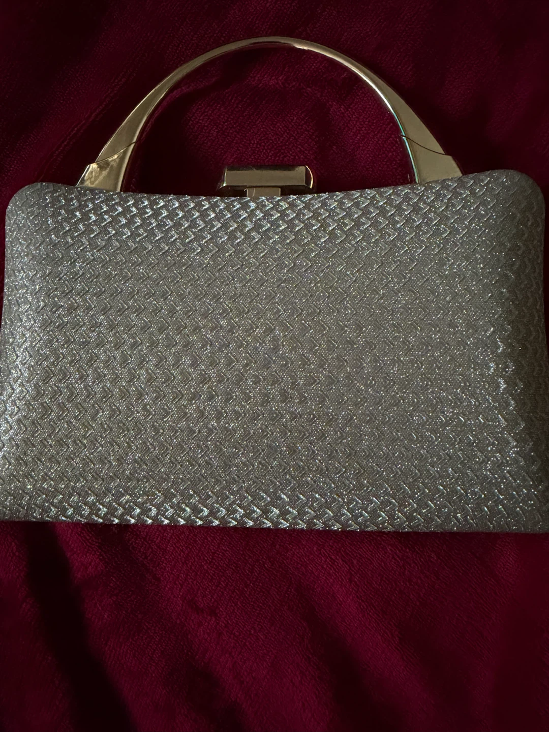 Gold Sparkly Clutch Purse