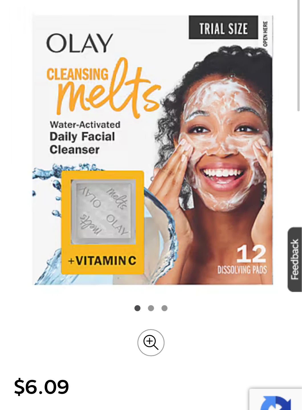 NEW✨Olay Cleansing Melts Vitamin C Daily Facial Cleanser - photo 3
